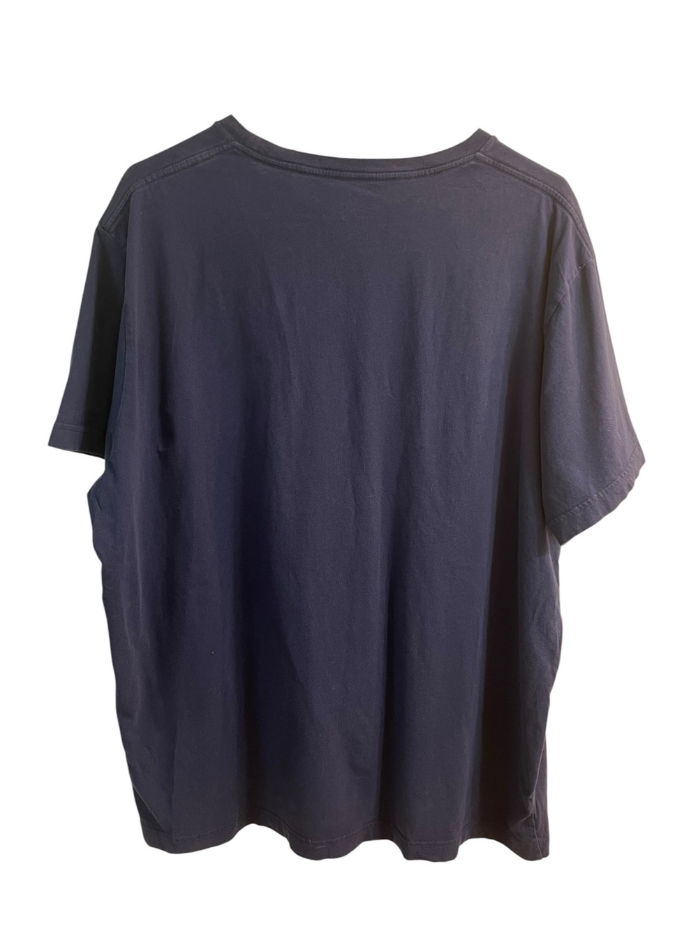 Le Tigre Men’s XXL Navy Embroidered Tiger Logo T-Shirt 100% Pima Cotton Crew - Picture 2 of 5